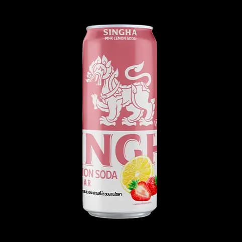 Singha Pink Lemon Soda — 2/4