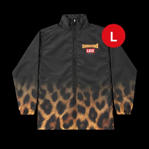 เสื้อแจ๊คเก็ต ลีโอ X ลงนวมบอยส์ (ไซส์ L)