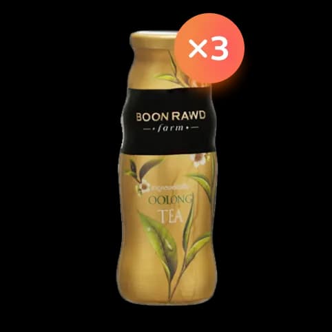 น้ำชาอู่หลง (ตราสิงห์ปาร์ค เชียงราย) (300 มล. x 3 ขวด)