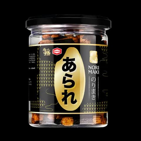 อาราเร่ ข้าวอบกรอบปรุงรสพันสาหร่าย รสออริจินอล 1 ชิ้น