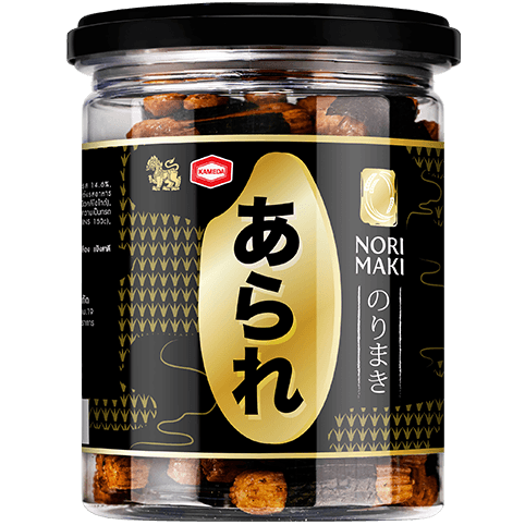 อาราเร่ ข้าวอบกรอบปรุงรสพันสาหร่าย รสออริจินอล 1 ชิ้น