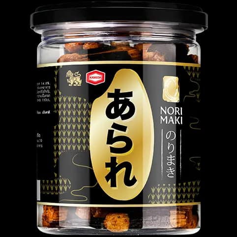 อาราเร่ ข้าวอบกรอบปรุงรสพันสาหร่าย รสออริจินอล 1 ชิ้น