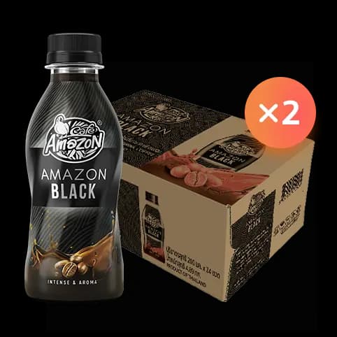 Café Amazon Black total 2 cartons — 1/4