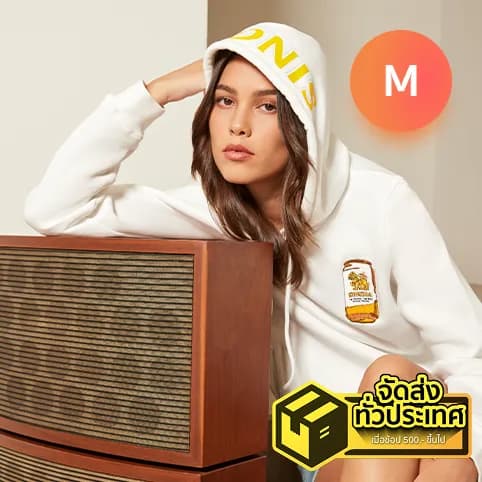 Singha เสื้อฮูดดี้ ไซส์ M (42)