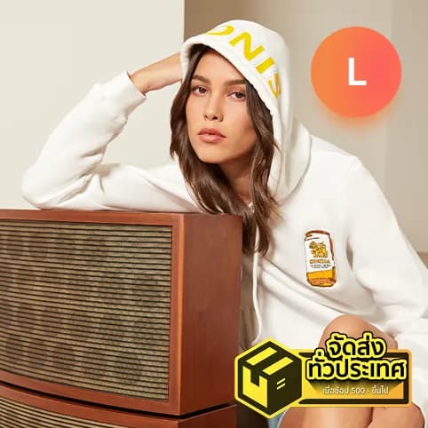Singha เสื้อฮูดดี้ ไซส์ L (44)