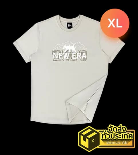 SNOWY JOURNEY x NEW ERA OUTDOOR TEE Size XL