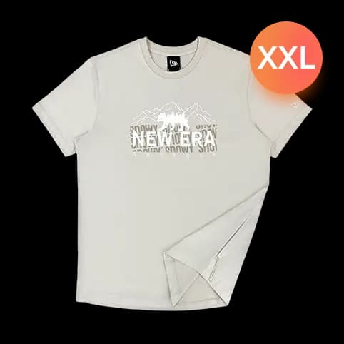 SNOWY JOURNEY x NEW ERA OUTDOOR TEE Size XXL
