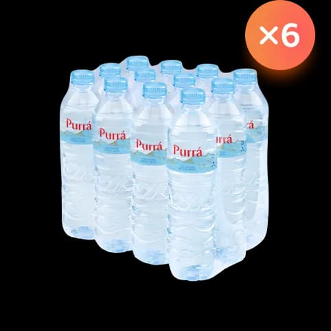 น้ำแร่เพอร์ร่า New (750 มล. X 12 ขวด) จำนวน 6 แพ็ค