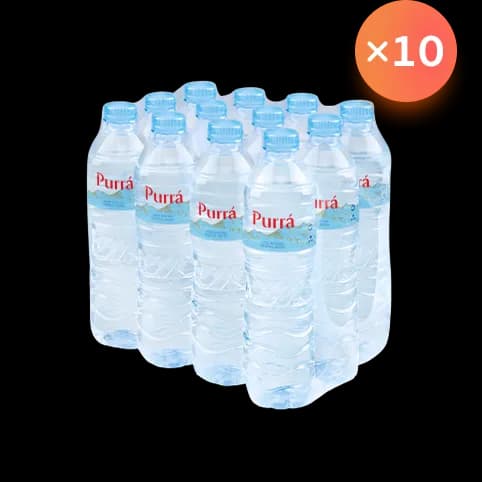 น้ำแร่เพอร์ร่า New (750 มล. X 12 ขวด)  จำนวน 10 แพ็ค