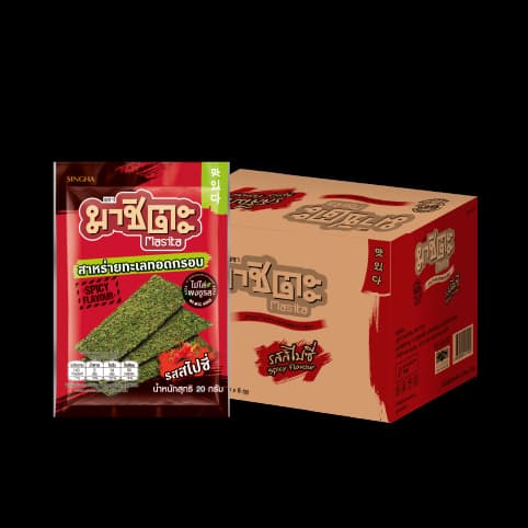 CRISPY SEAWEED ORIGINAL FLAVOUR 20 g x 36 pcs — 1/2