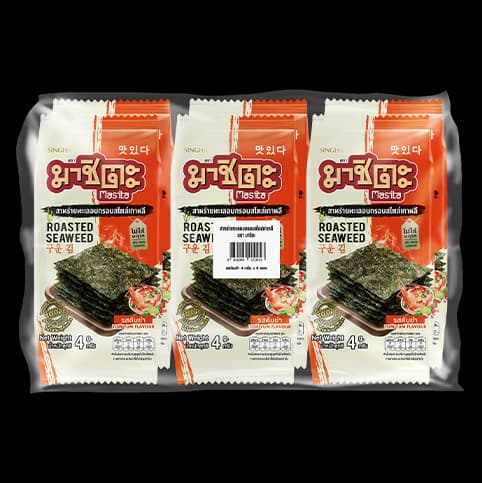 Masita Roasted Seaweed Tomyum Flavor (8x6Px4g) 2 packs — 2/2