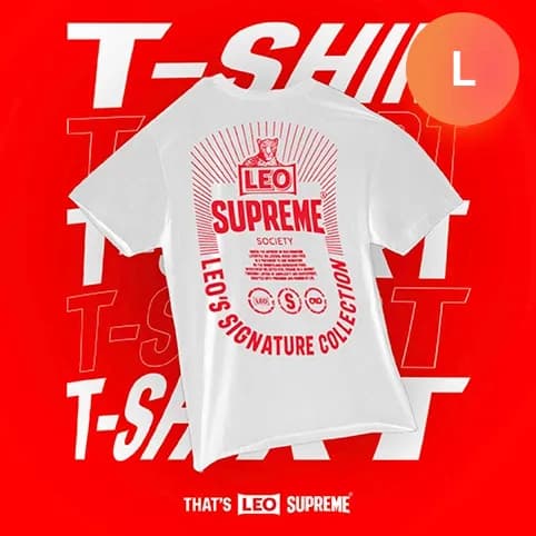 LEO SUPREME T-SHIRT Size L — 4/5