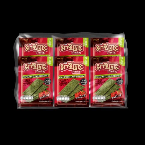 CRISPY SEAWEED ORIGINAL FLAVOUR 8 g x 6 pcs — 1/2