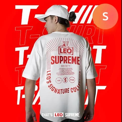 LEO SUPREME T-SHIRT Size S — 2/5