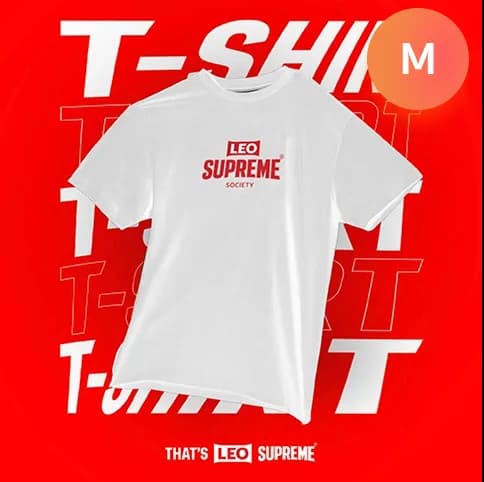 LEO SUPREME T-SHIRT Size M — 3/5