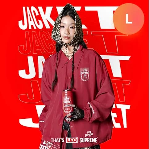 LEO Supreme Jacket Size L (Red Color) — 2/4