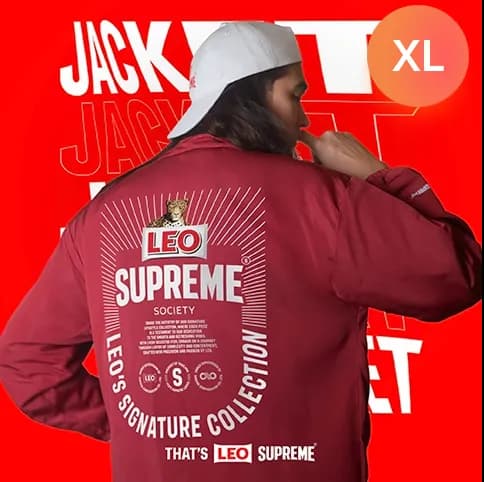 LEO Supreme Jacket Size XL (Red Color) — 1/4