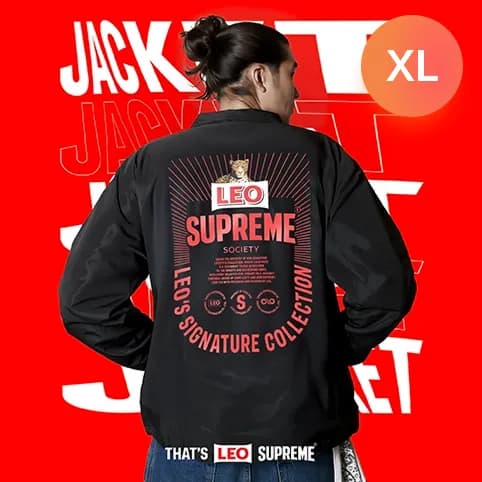 LEO Supreme Jacket Size XL (Black Color) — 1/4
