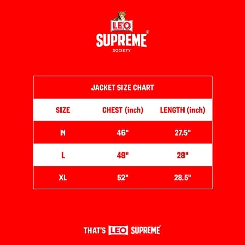 LEO Supreme Jacket Size XL (Black Color) — 4/4