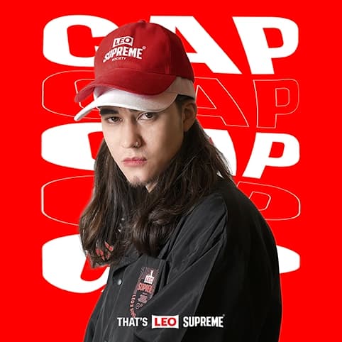 LEO Supreme cap (Red Color) — 1/3