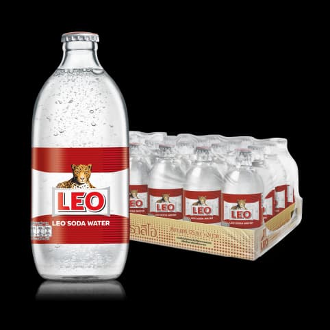 Leo Soda water 325 cc. x 24 Bottles — 1/2