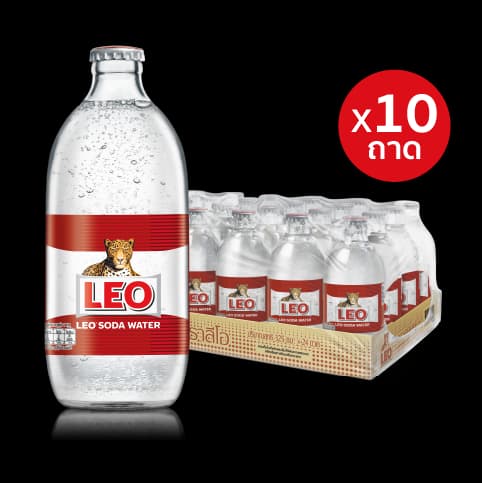 Leo Soda water 325 cc. x 24 Bottles