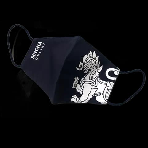 1 muslin cloth mask (Singha online)