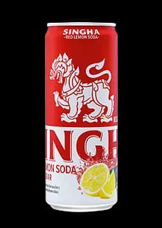 Singha Red Lemon Soda — 2/4