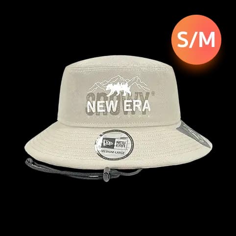 SNOWY JOURNEY x NEW ERA ADVENTURE BUCKET HAT Size S/M