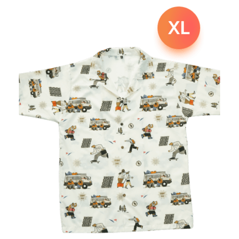 SNOWY JOURNEY Hawaii Shirt Camp (XL)