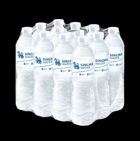 น้ำดื่มสิงห์ (750 มล. X 12 ขวด) จำนวน 1 แพ็ค — 1/4