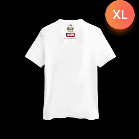 CHUMS x SNOWY JOURNEY STORE เสื้อยืด (XL) — 2/4