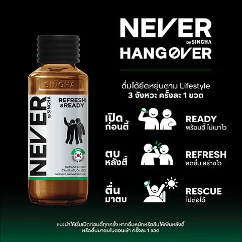NEVER by SINGHA (Dietary Supplement) 100 ml — 7/7