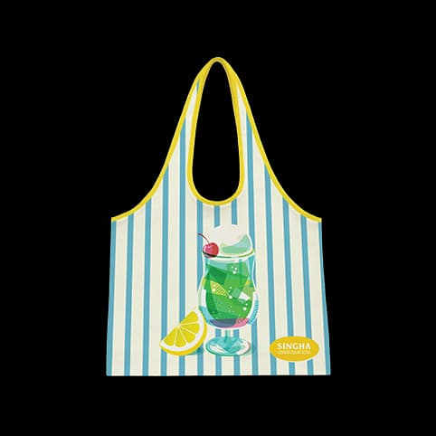 Lemon Cream Soda Tote Bag