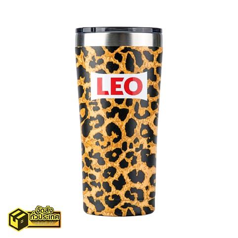LEO SODA LEOPARD TUMBLER