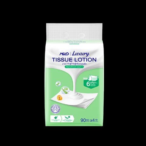 *1 get 1* Mild Luxury Nourish Soft Tissue Lotion 6 ply 90's (Total 4 Pcs.) — 2/2
