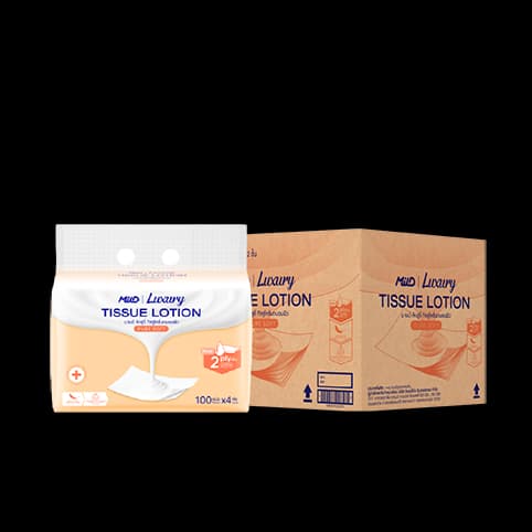 *1 GET 1* Mild Luxury Pure Soft Tissue Lotion 2 ply 100's (Total 4 Pcs.) — 2/2