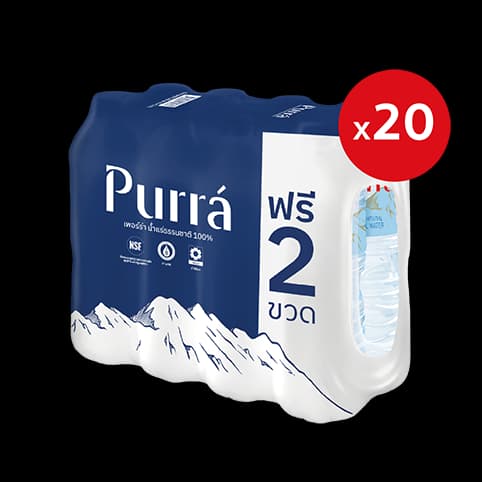 Purra Mineral Water FREE ONPACK 2026 (8x1.5L) 20 Pack