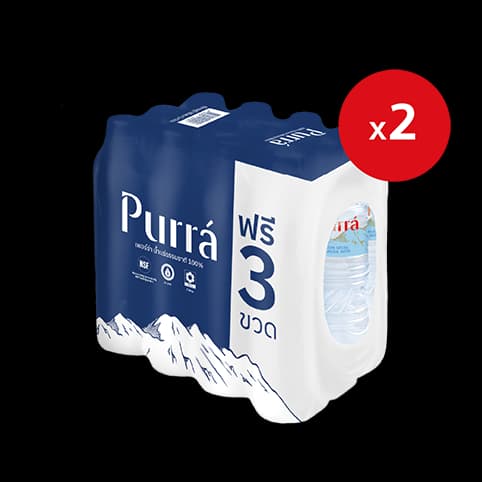 Purra Mineral Water FOP 2026 (15x600CC) 2 Pack