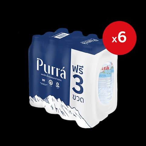 Purra Mineral Water FOP 2026 (15x600CC) 6 Pack