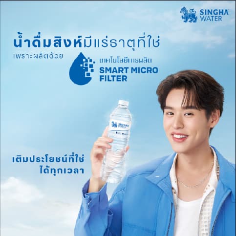 น้ำดื่มสิงห์ (330 มล. X 12 ขวด) จำนวน 6 แพ็ค — 2/4